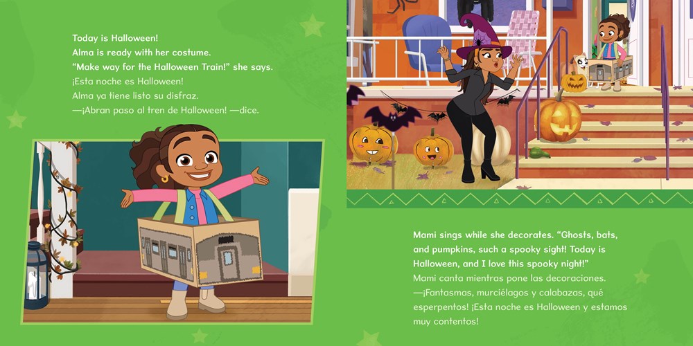 Trick-or-Treatasaurus / Dulce o dinosaurio (Alma's Way Halloween Storybook)
