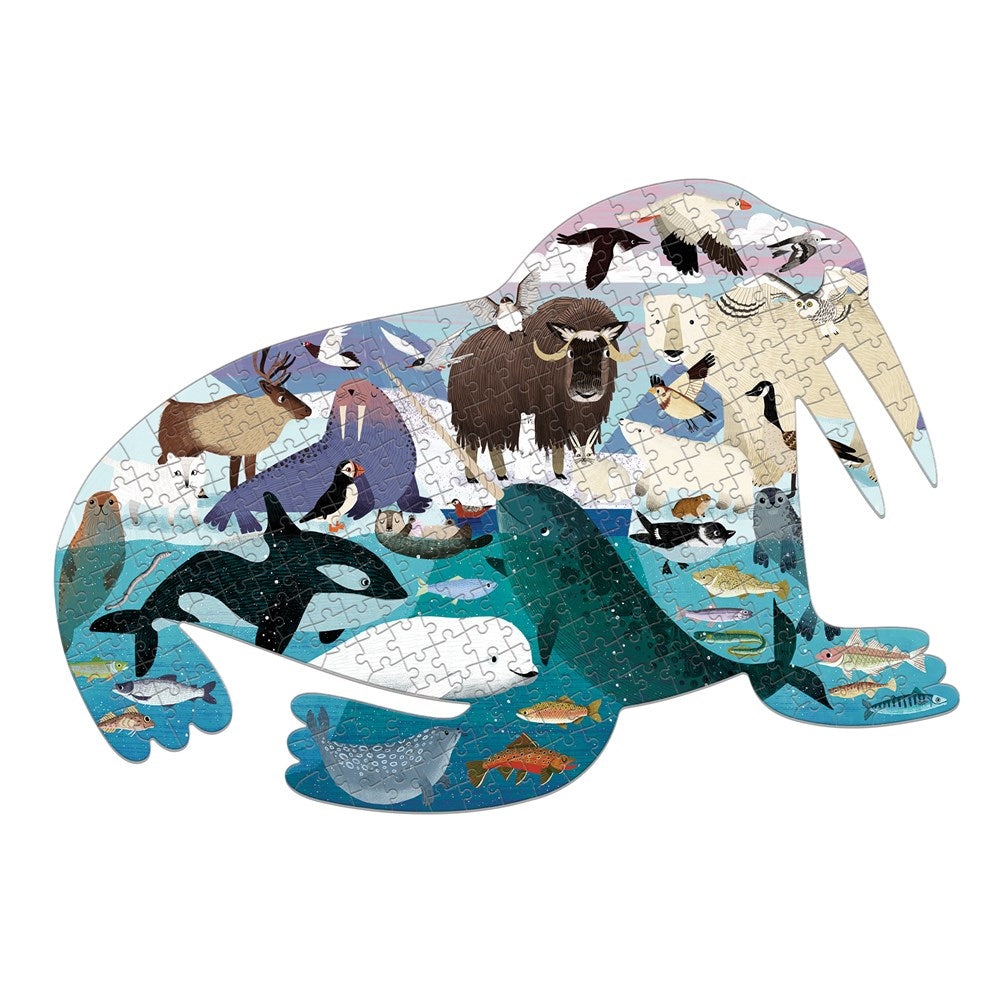Arctic Life 300 Piece Shaped Puzzle