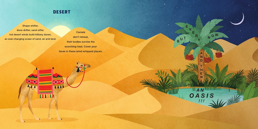 Awesome Earth : Concrete Poems Celebrate Caves, Canyons, and Other Fascinating Landforms