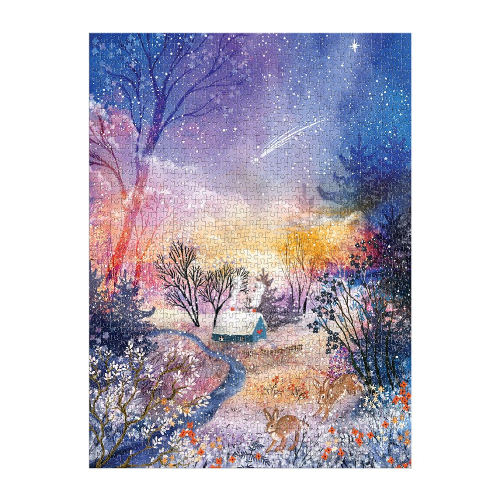 Enchanted Snowfall Puzzle