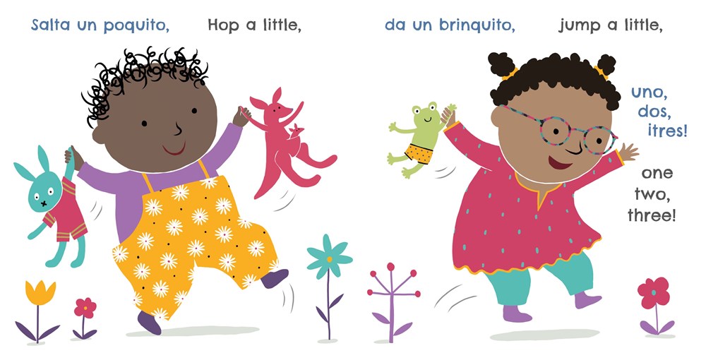 Salta un poquito/Hop a Little
