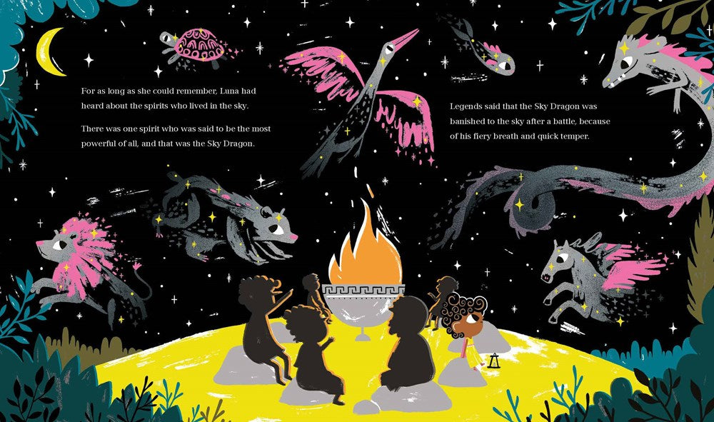 Luna and the Sky Dragon : A stargazing adventure story