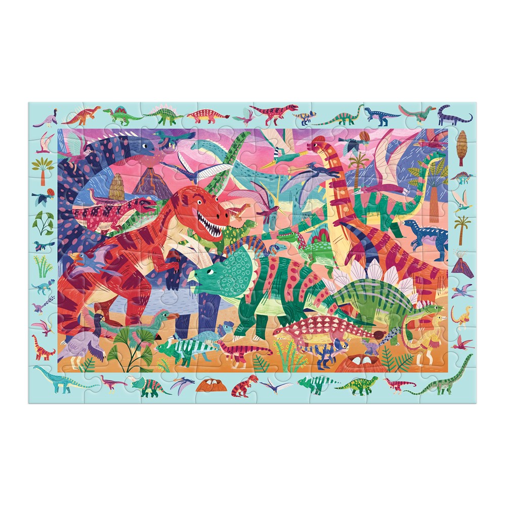 Mighty Dinosaurs 64 piece search and find puzzle