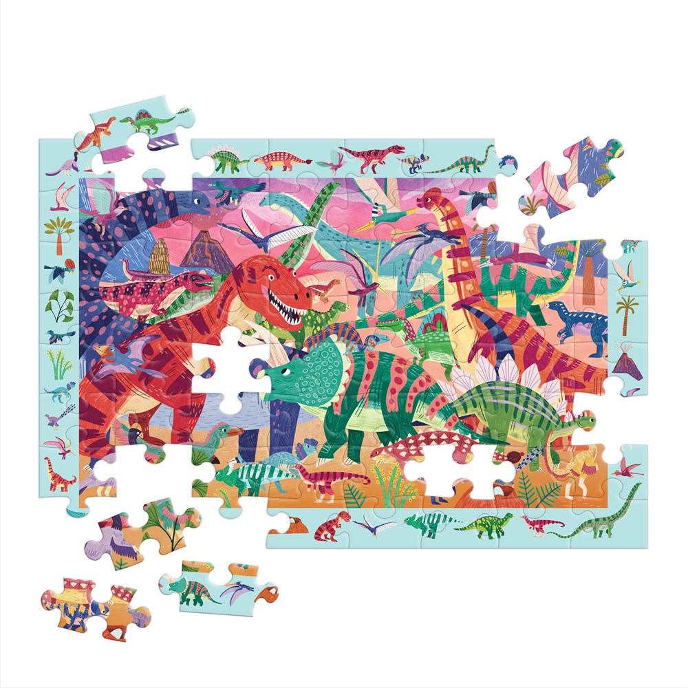Mighty Dinosaurs 64 piece search and find puzzle