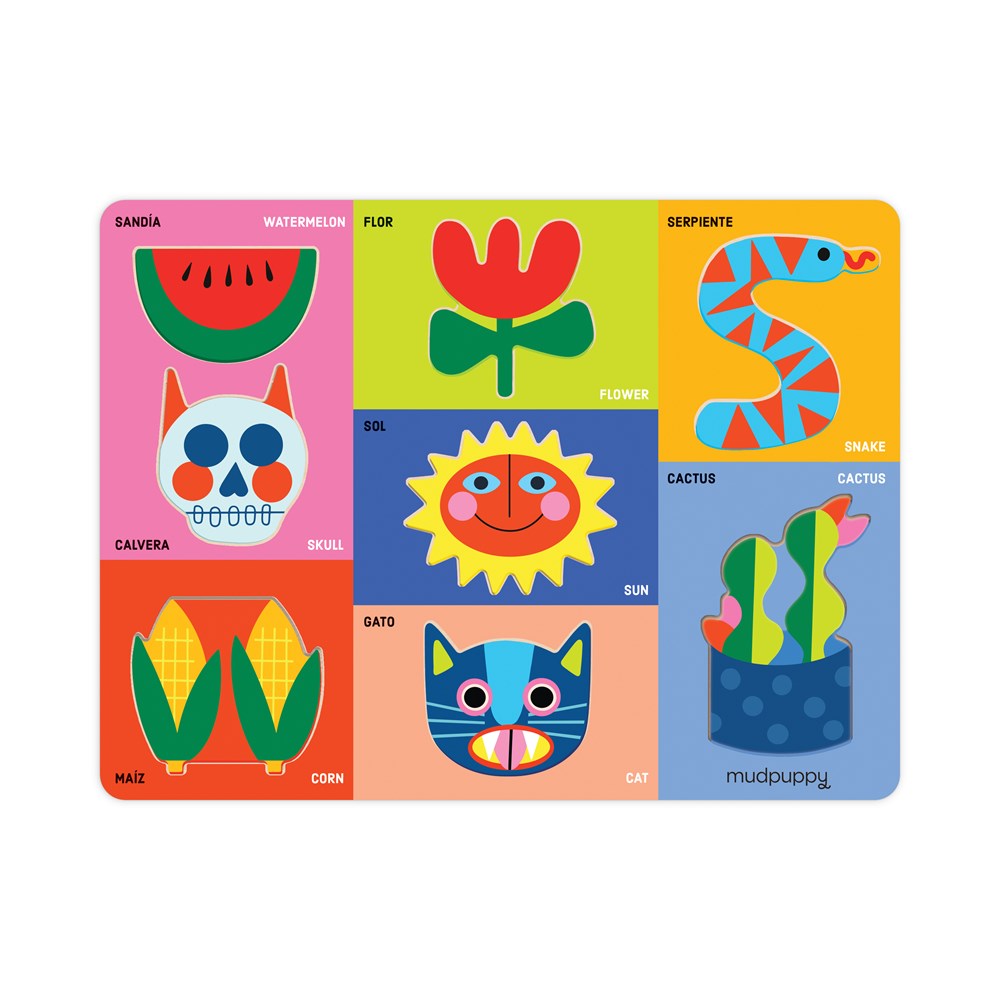 Mis Amigos-My Friends Wooden Tray Puzzle