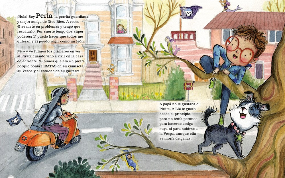 Perla y el pirata (Perla and the Pirate Spanish Edition)