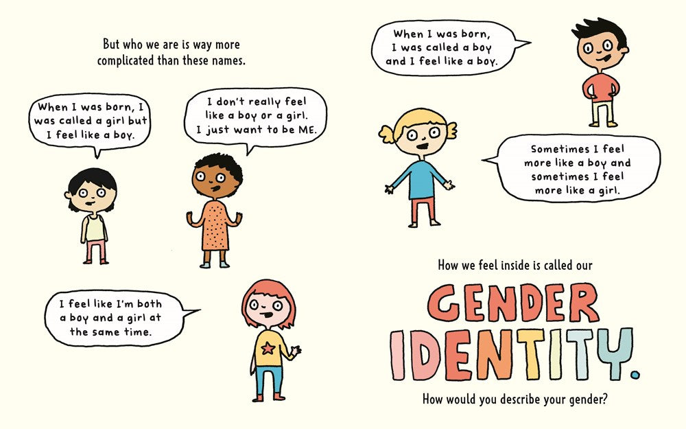 Pink, Blue, and You! : Questions for Kids about Gender Stereotypes