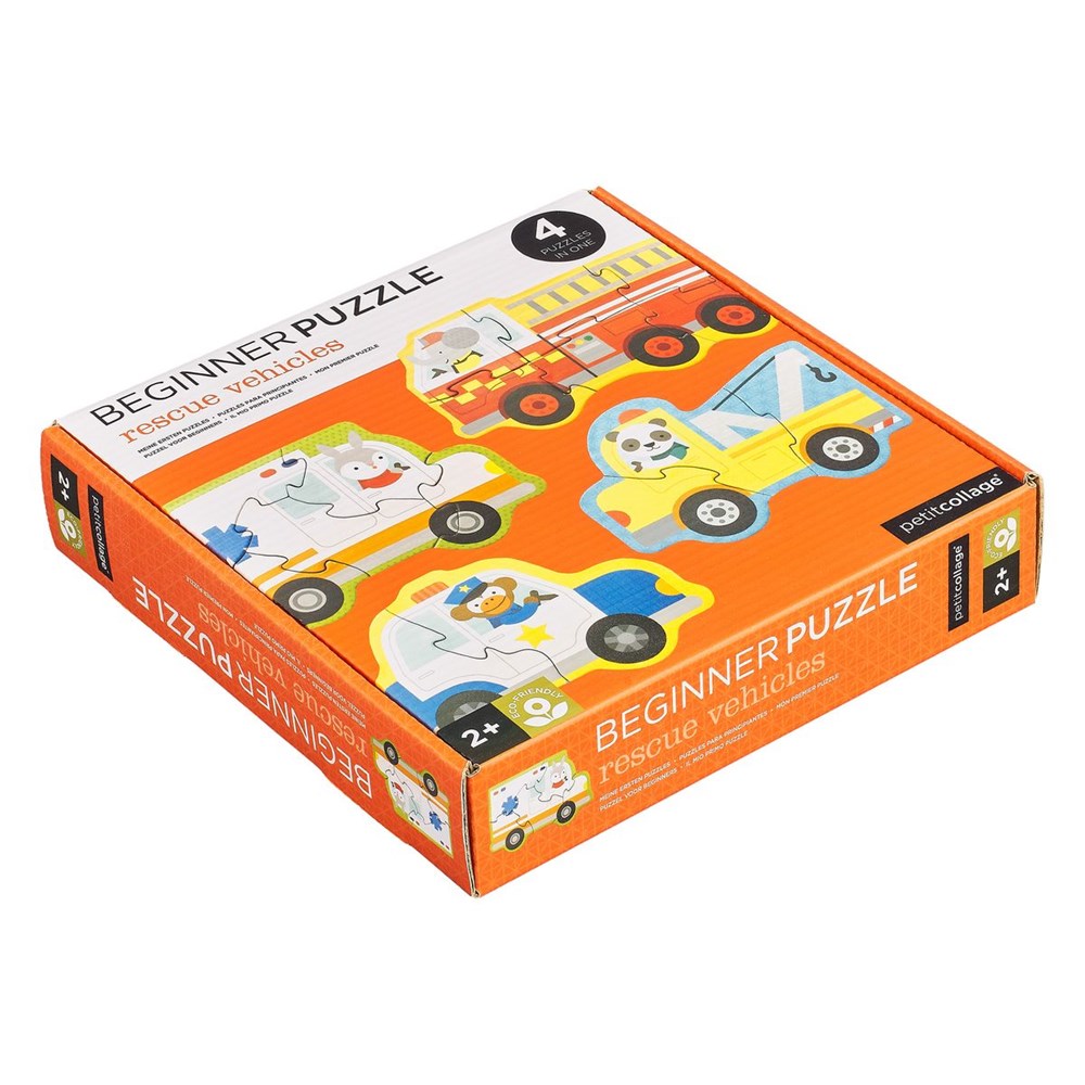 Beginner Puzzle - Rescue Vehicles