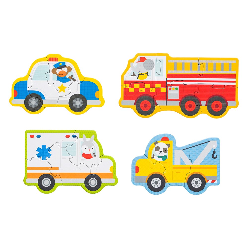 Beginner Puzzle - Rescue Vehicles