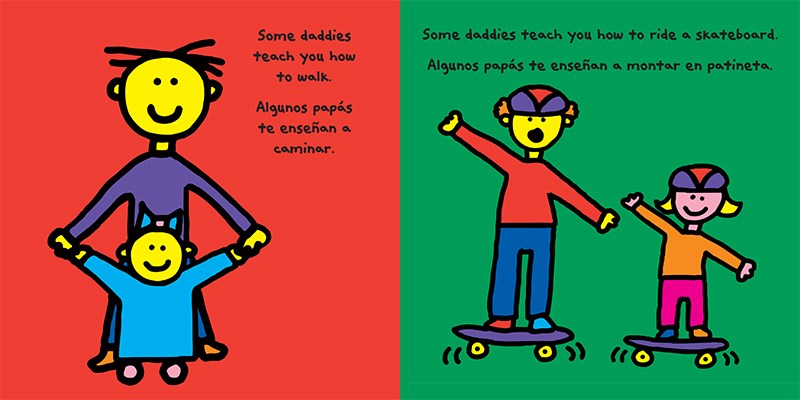 The Daddy Book / El libro de los papás