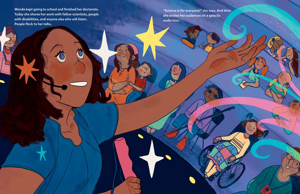 Wanda Hears the Stars : A Blind Astronomer Listens to the Universe