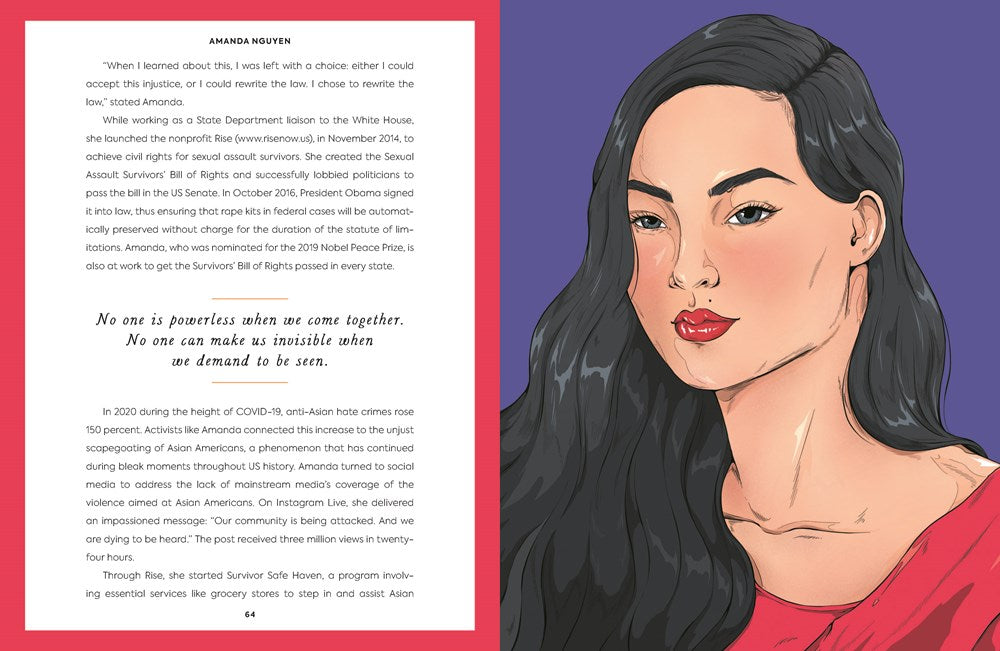We Are Here : 30 Inspiring Asian Americans and Pacific Islanders Who Have Shaped the United States