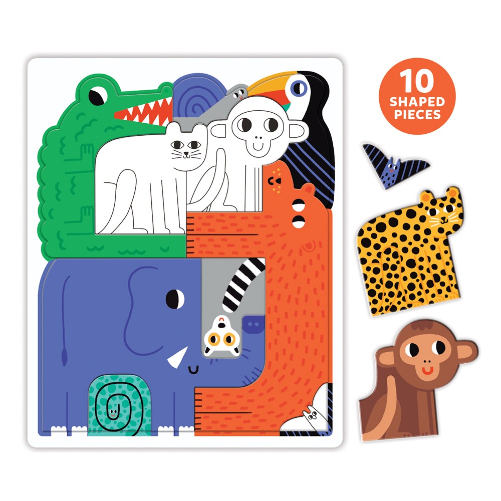 We Go Together Jungle Puzzle