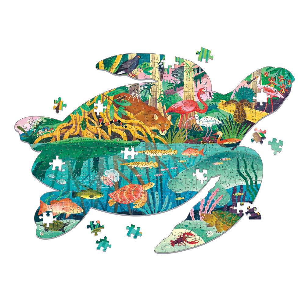 Wetlands 300 Piece Shaped Puzzle
