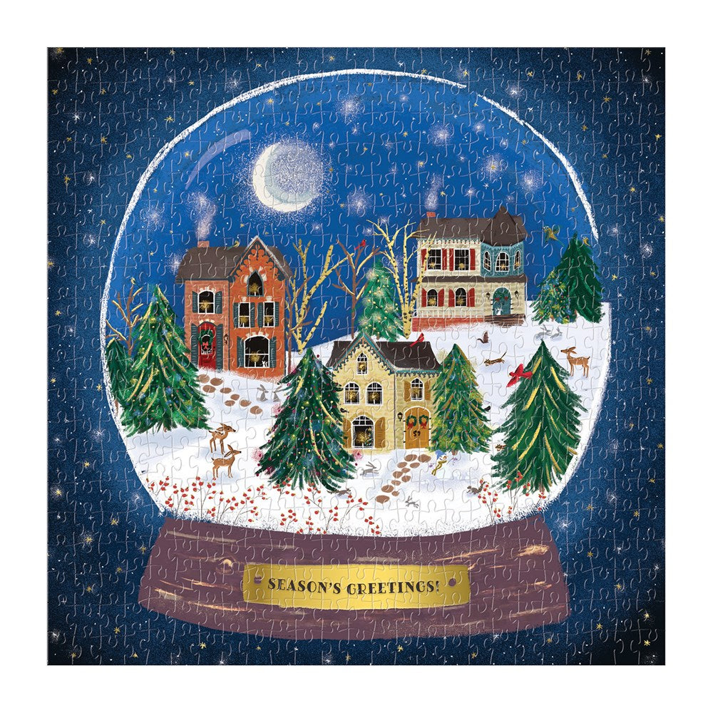 Winter Snow Globe 500 Pc Puzzle