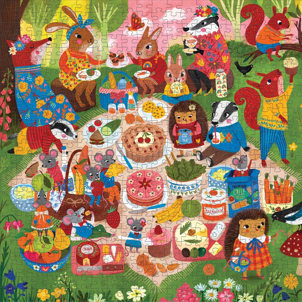 Woodland Picnic Puzzle