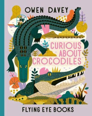Drawn images of Crocodiles of different kinds