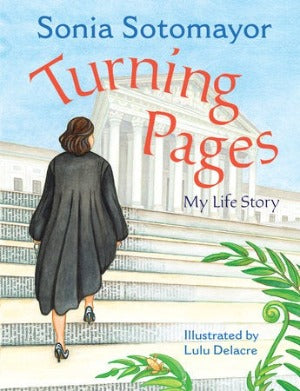 the back of Judge Sonia Sotomayor walking up the stpes to the capitol building