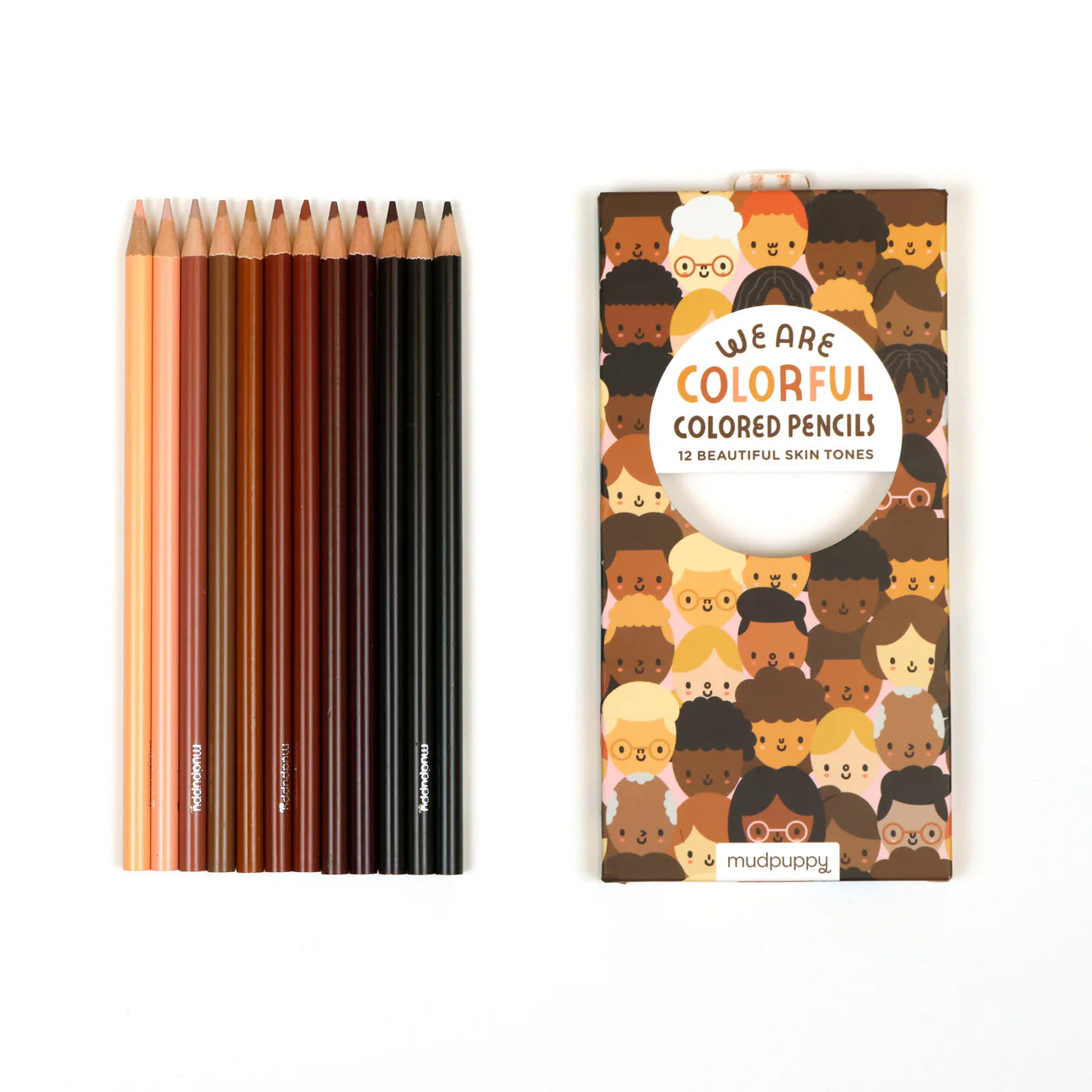 We Are Colorful Skin Tone Colored Pencils