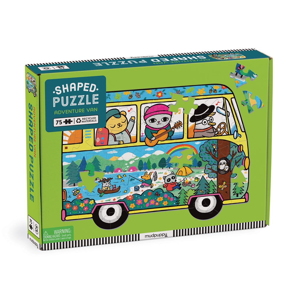 Adventure Van 75 Piece Shaped Scene Puzzle