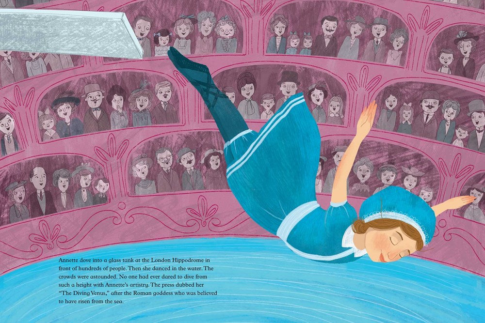 Annette Feels Free : The True Story of Annette Kellerman, World-Class Swimmer, Fashion Pioneer, and Real-Life Mermaid
