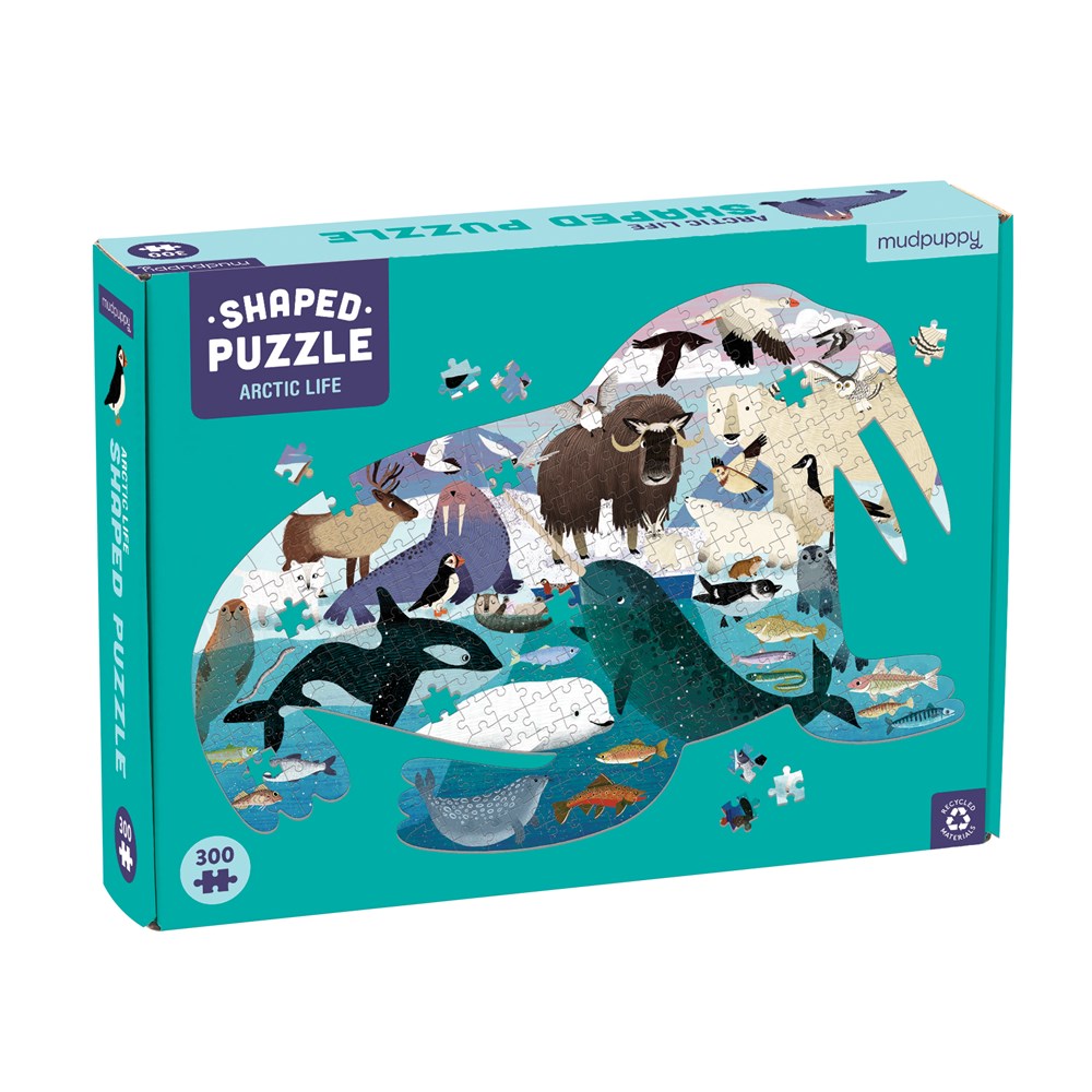 Arctic Life 300 Piece Shaped Puzzle