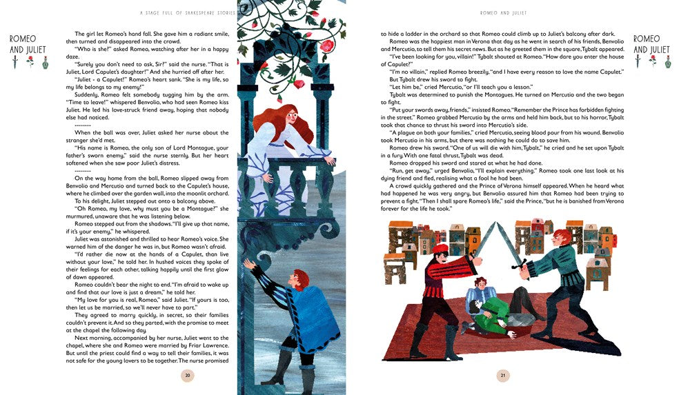 A Stage Full of Shakespeare Stories : 12 Tales from the world's most famous playwright