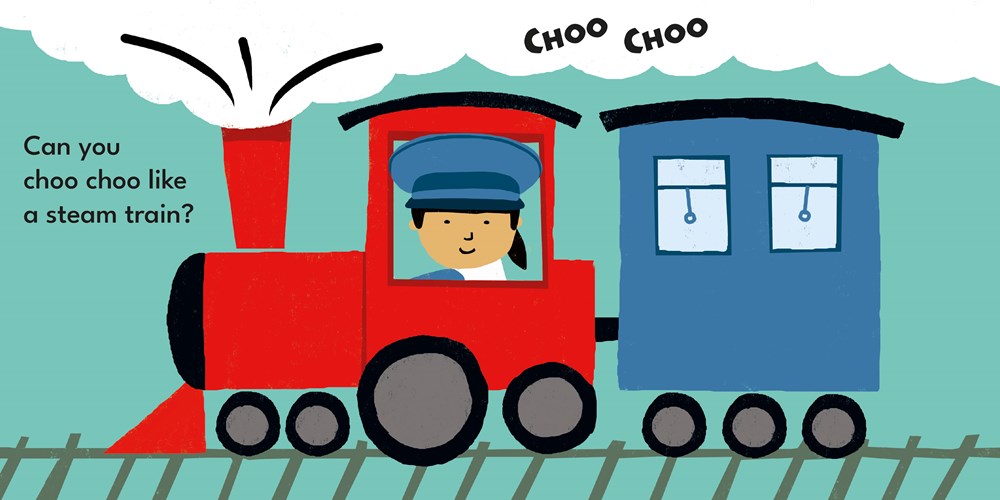 ¿Puedes hacer CHÚ CHÚ A como un tren?/Can you CHOO CHOO like a train?