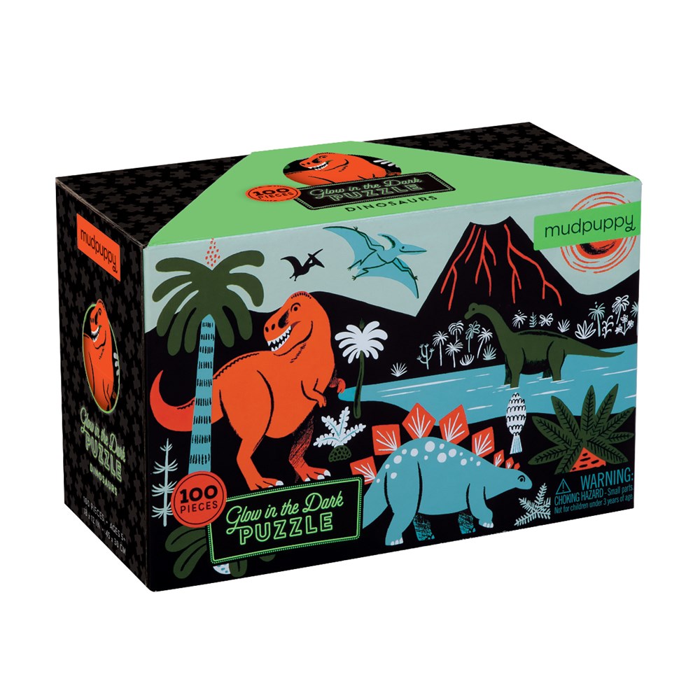 Dinosaur Park  Glow-in-the-Dark Puzzle