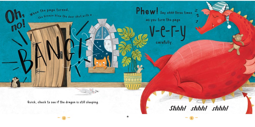 Don't Wake the Dragon : An Interactive Bedtime Story!