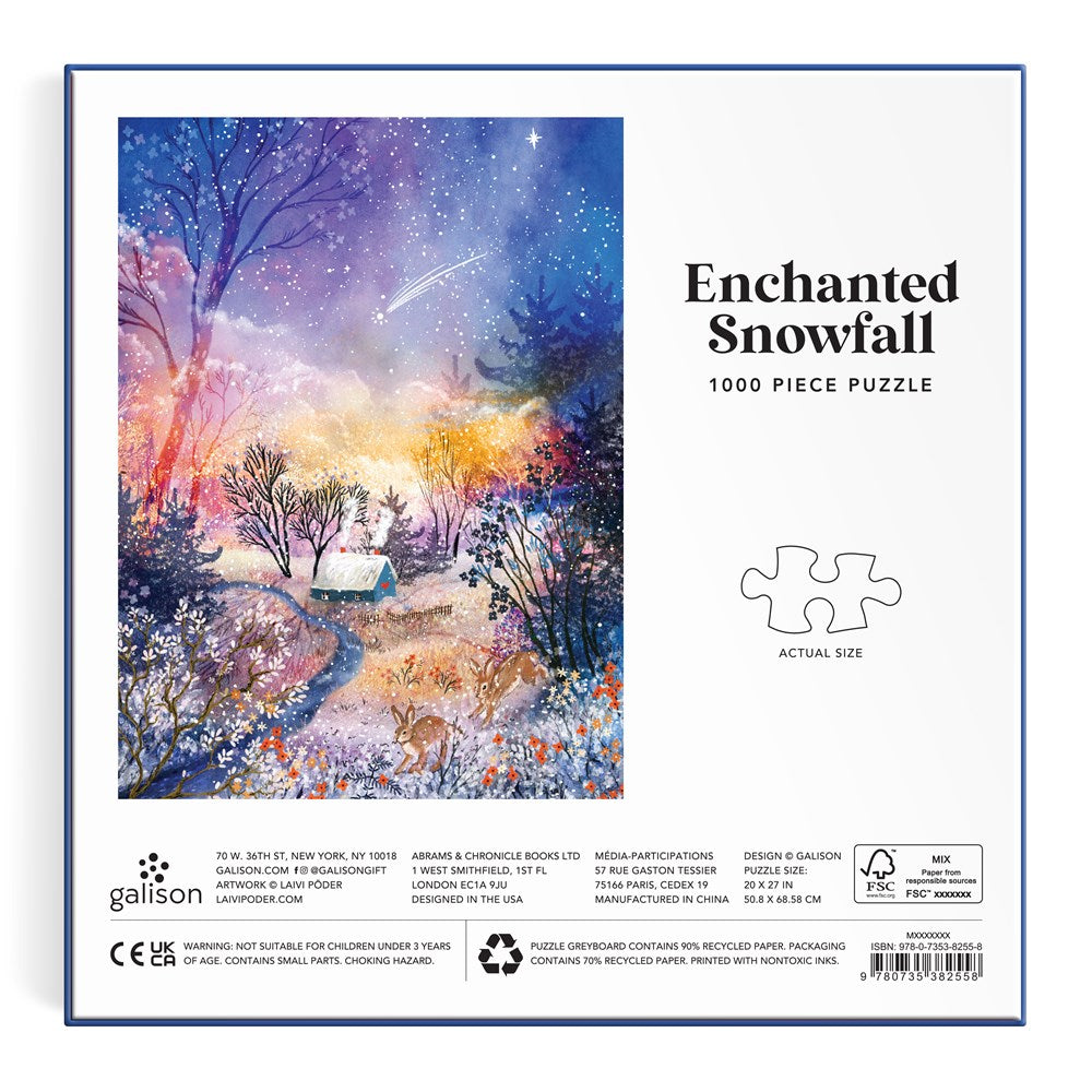 Enchanted Snowfall Puzzle