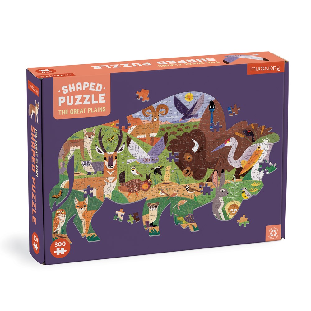 The Great Plains 300 Piece Shaped Puzzle