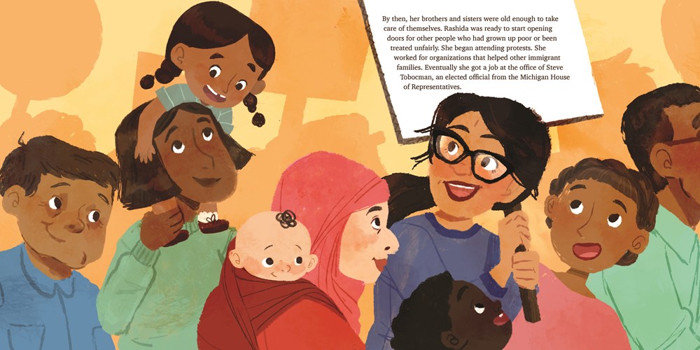 Mama in Congress : Rashida Tlaib's Journey to Washington