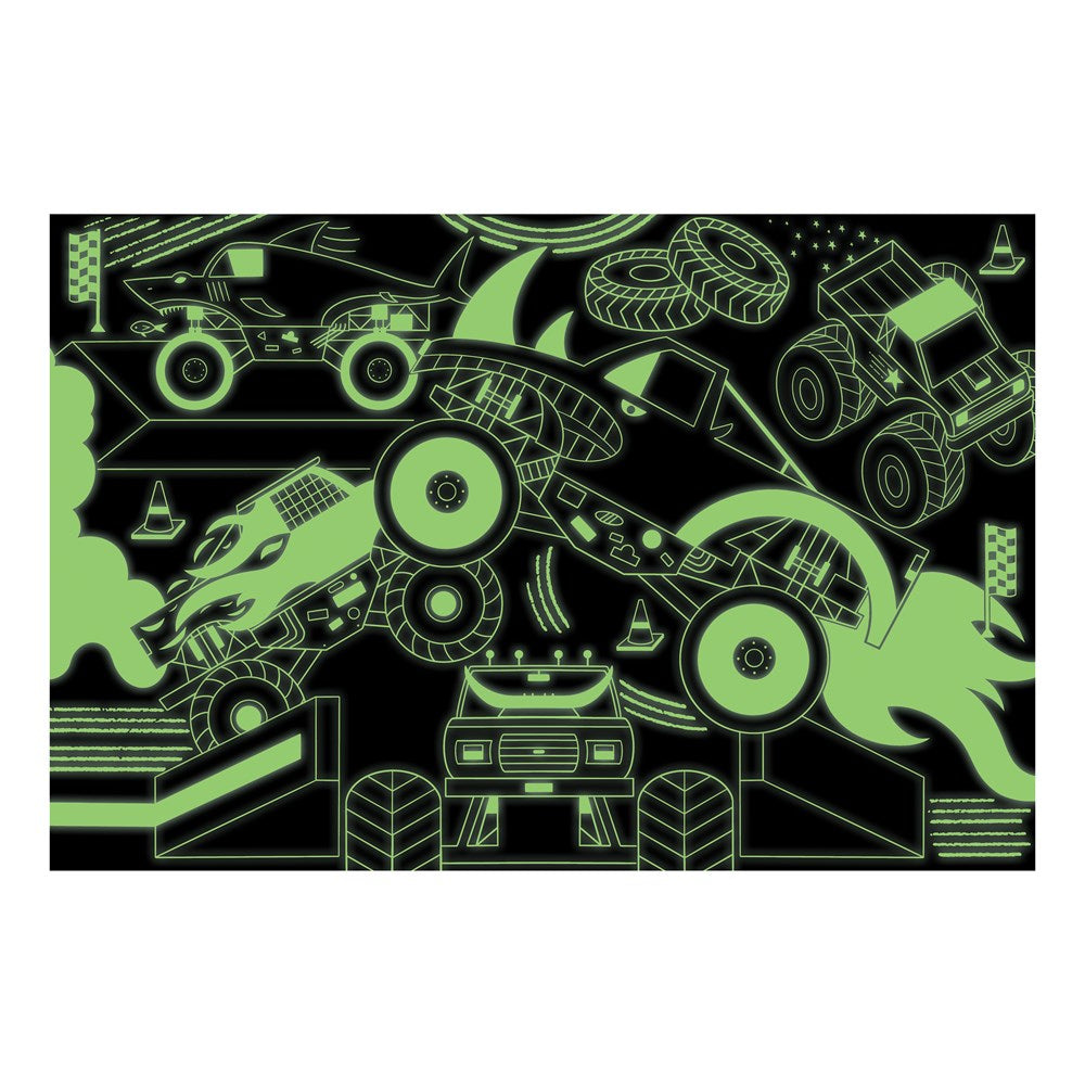 Monster Truck Glow-in-the-dark Puzzle