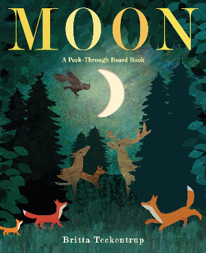 Moon A Peek-Through Board Book