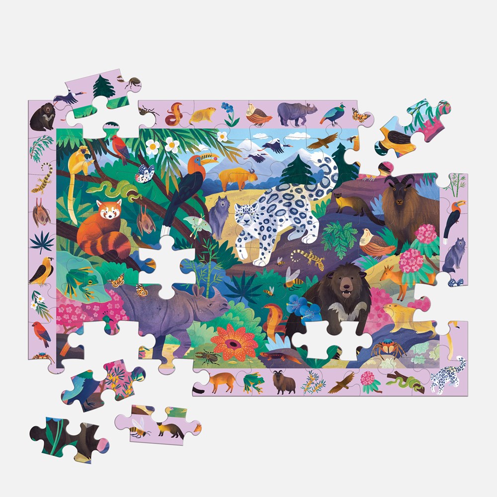 In the Mountains 64 Piece Search & Find Puzzle