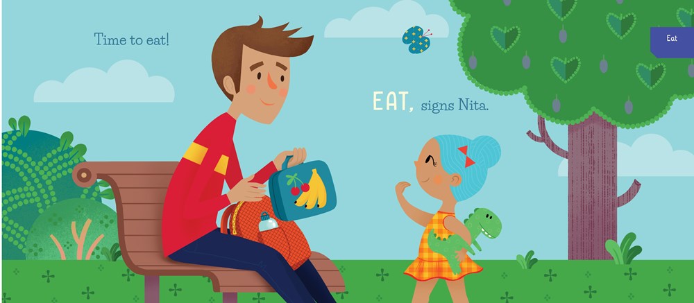 Nita's Food Signs : An Interactive ASL Board Book