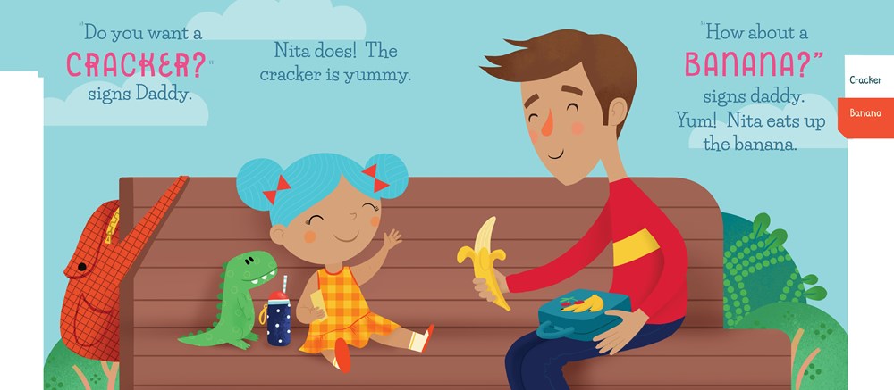 Nita's Food Signs : An Interactive ASL Board Book