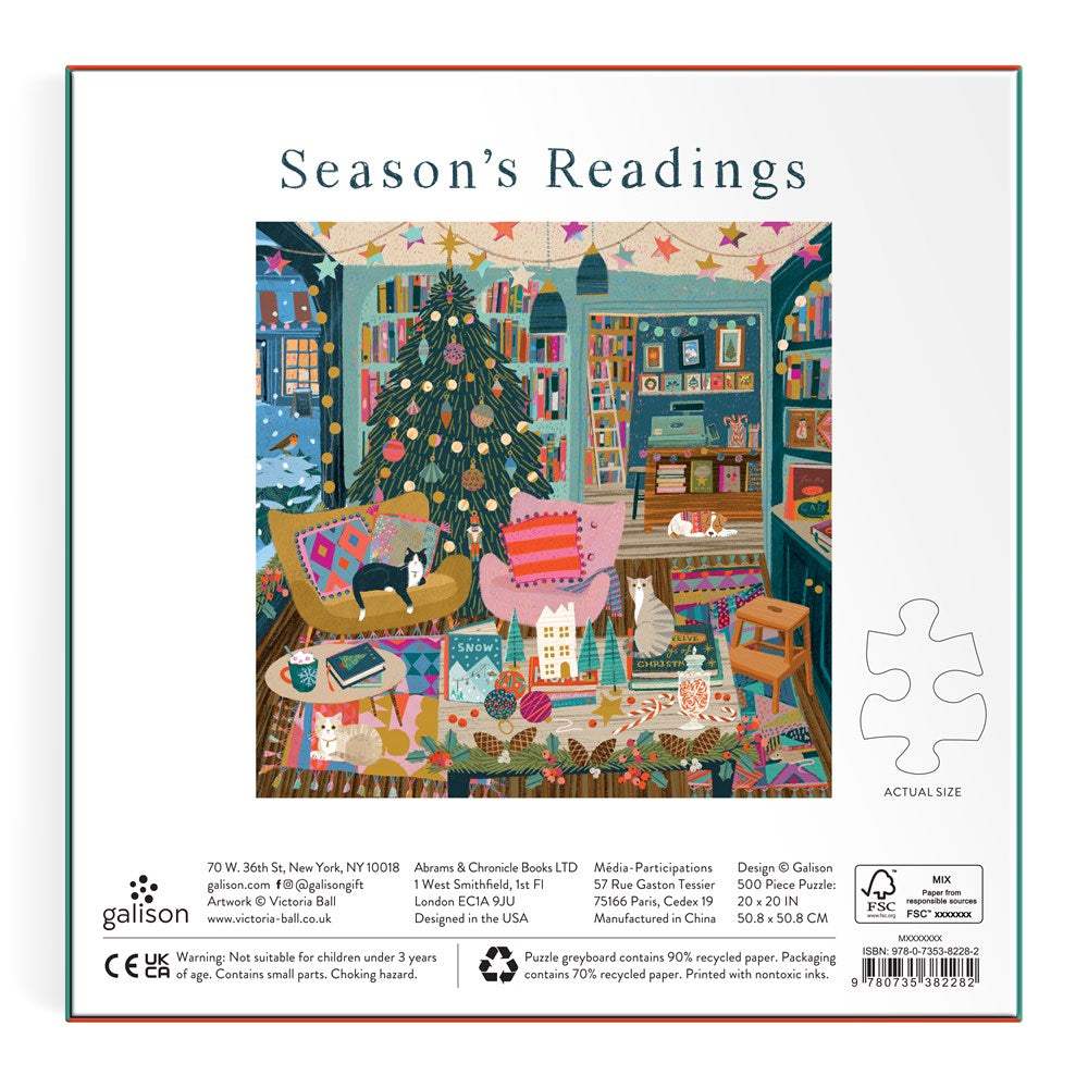 Seasons Readings 500 piece puzzle