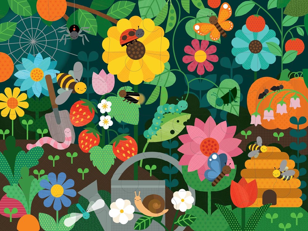 Secret Garden Floor Puzzle