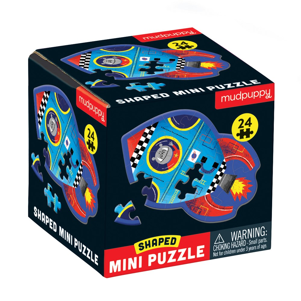 Spaceship Shaped Mini Puzzle