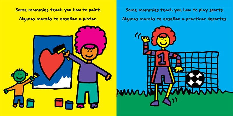 The Mommy Book / El libro de las mamás