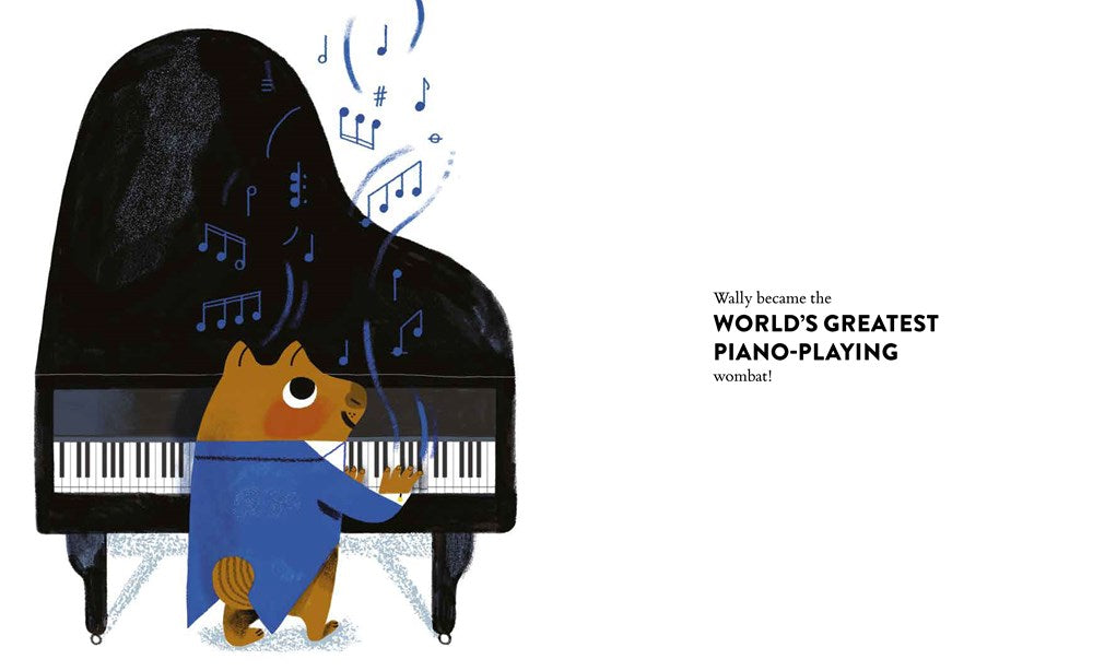 Wally the World's Greatest Piano-Playing Wombat