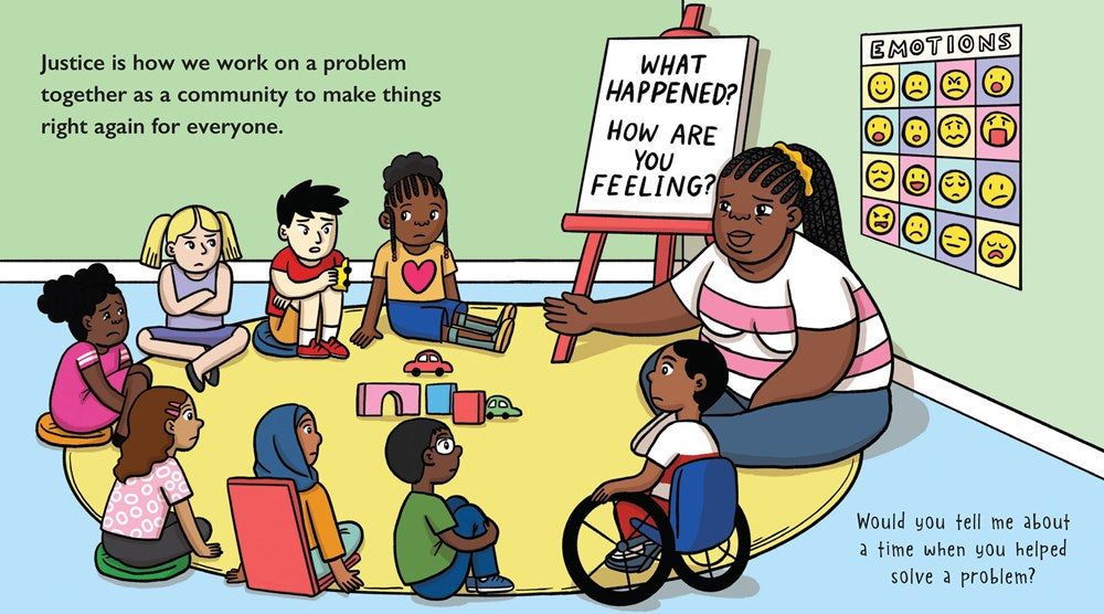 We Care:  A First Conversation About Justice