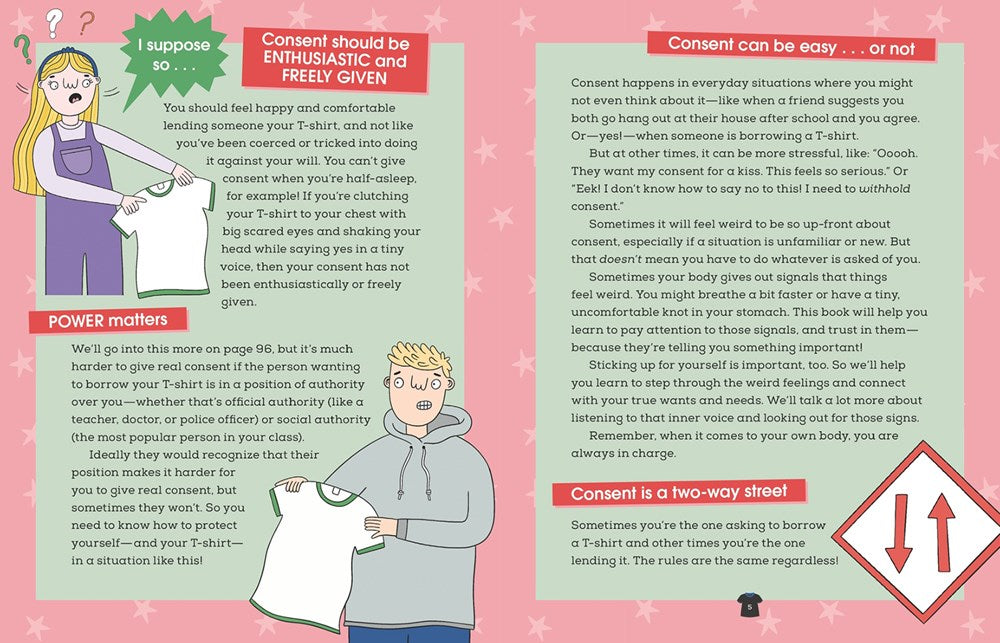 Welcome to Consent : How to Say No, When to Say Yes, and How to Be the Boss of Your Body