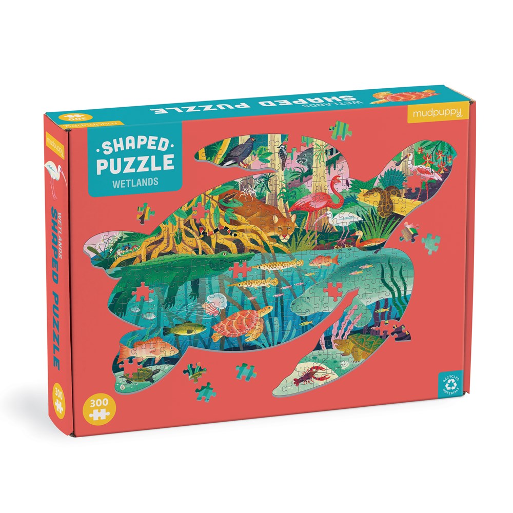 Wetlands 300 Piece Shaped Puzzle