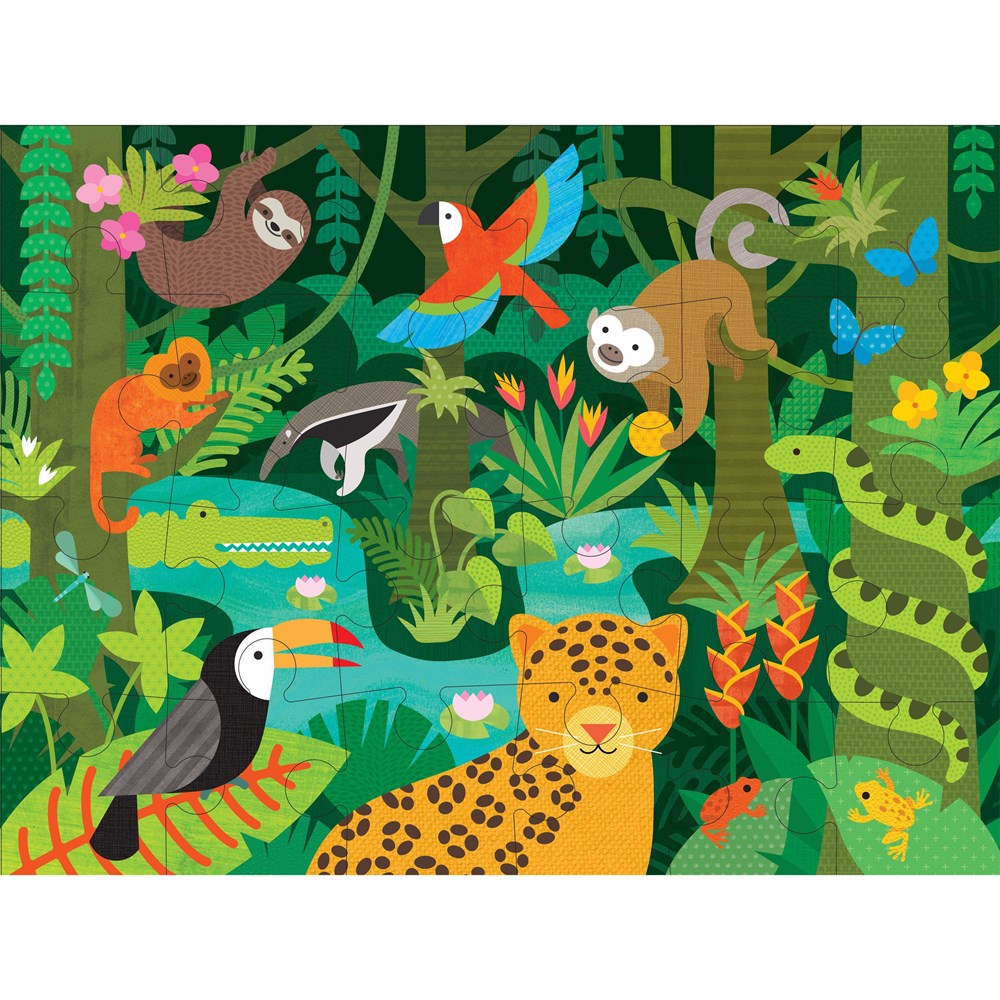 Wild Rainforest Floor Puzzle