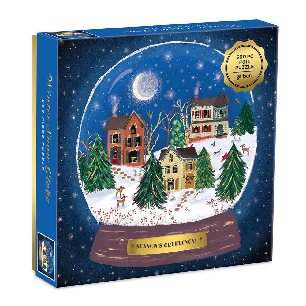 Winter Snow Globe 500 Pc Puzzle