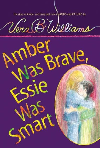 Purple cover with Two sisters in a hug and the title.