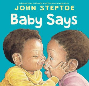 a young African American boy and his baby brother
